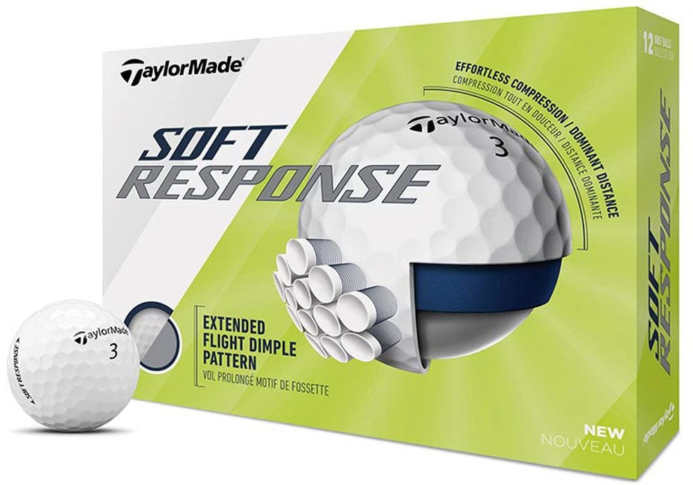 TaylorMade Golf Taylormade Soft Response Golf Balls 3 TaylorMade Golf Taylormade Soft Response Golf Balls