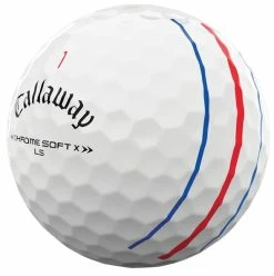 Callaway Golf Callaway Chrome Soft X LS Triple Track Golf Balls - White -Clubs Sales 2023 balls 2022 chrome soft x ls triple track 2 2