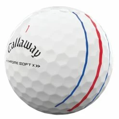 Callaway Golf Callaway Chrome Soft X Triple Track Golf Balls 2022 - White -Clubs Sales 2023 balls 2022 chrome soft x triple track 2 2