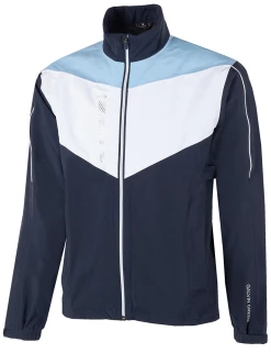 Galvin Green ARMSTRONG Waterproof Jacket - Navy/White/Blue Bell
