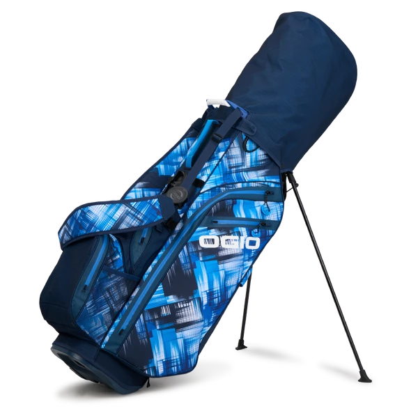 NEW OGIO All Elements Golf Stand Bag - Blue Hash 6 NEW OGIO All Elements Golf Stand Bag - Blue Hash - Image 4