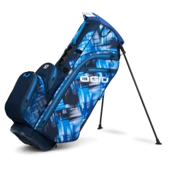 NEW OGIO All Elements Golf Stand Bag - Blue Hash