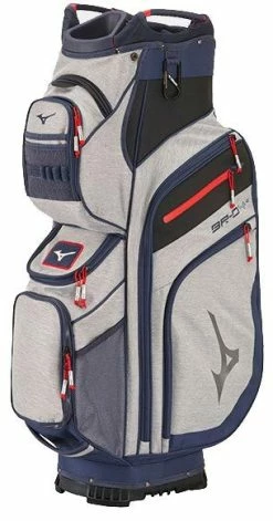 Mizuno Golf Mizuno BR-D4 Cart Bag - Heather Grey/Navy