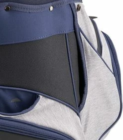 Mizuno Golf Mizuno BR-D4 Cart Bag - Heather Grey/Navy -Clubs Sales 2023 brd4cgreynavy 4 1