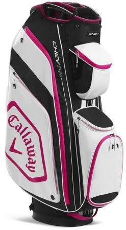 Callaway Golf Callaway Chev 14+ Cart Bag -Navy/Silver -Clubs Sales 2023 callawaychev14pluscartbag blackpink 2 6
