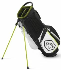 Callaway Golf Callaway Chev 2020 Stand Bag -Black/Charcoal/White -Clubs Sales 2023 callawaychev2020standbag blackyellow 2 4