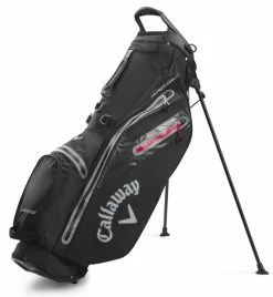 Callaway Golf Callaway Hyper Dry C Double Strap Stand Bag -Black/Charcoal -Clubs Sales 2023 callawayhyperdryc blackcharcoal 1 4