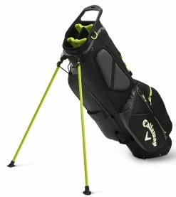 Callaway Golf Callaway Hyper Dry C Double Strap Stand Bag -Black/Charcoal -Clubs Sales 2023 callawayhyperdryc blackyellow 2 4