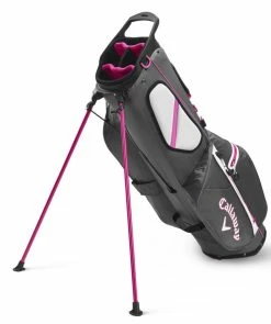 Callaway Golf Callaway Hyper Dry C Double Strap Stand Bag -Black/Charcoal -Clubs Sales 2023 callawayhyperdryc charcoalpink 2 4