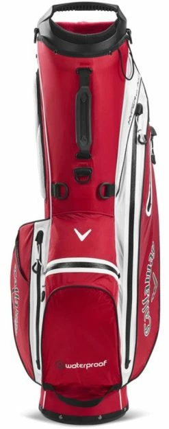Callaway Golf Callaway Hyper Dry C Double Strap Stand Bag -Black/Charcoal -Clubs Sales 2023 callawayhyperdryc redwhite 3 4