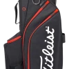 Titleist Golf Titleist Cart 14 Golf Bag - Black/Black/Red