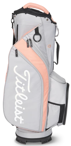 Titleist Golf Titleist Cart 14 Cart Bag - Grey/Peach