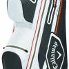 Callaway Golf Callaway Chev 14 Dry Cart Bag - Charcoal/White/Orange