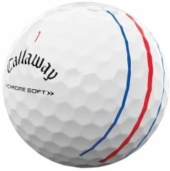 Callaway Golf Callaway Chrome Soft Triple Track Golf Balls 2022 - White -Clubs Sales 2023 chrome5