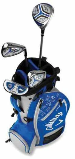 Callaway Golf Callaway Junior XJ Boys 4-Piece Set (Blue Bag) - Right Hand - LEVEL 1 (XJ1) -Clubs Sales 2023 clw xj1 set