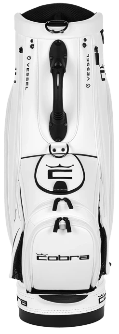 Cobra Golf Cobra Core Staff Cart Bag - Bright White -Clubs Sales 2023 cobrabag1