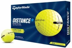 TaylorMade Golf TaylorMade Distance+ Golf Balls Dozen - Yellow