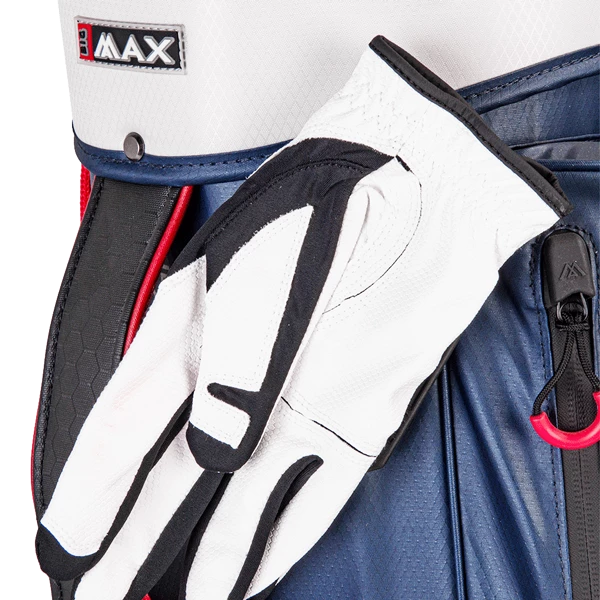 Big Max Golf Big Max Dri-Lite Sport Cart Bag - Navy/Silver/Red 6 Big Max Golf Big Max Dri-Lite Sport Cart Bag - Navy/Silver/Red - Image 4