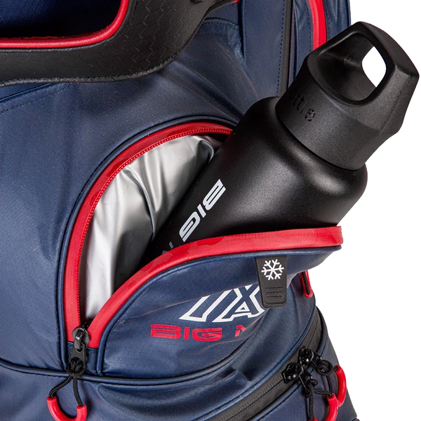 Big Max Golf Big Max Dri-Lite Sport Cart Bag - Navy/Silver/Red 7 Big Max Golf Big Max Dri-Lite Sport Cart Bag - Navy/Silver/Red - Image 5