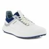 ECCO Golf ECCO M GOLF CORE GOLF SHOES - WHITE/SILVER METALLIC/BLUE DEPTHS -Clubs Sales 2023 ecco 100804 60214 main