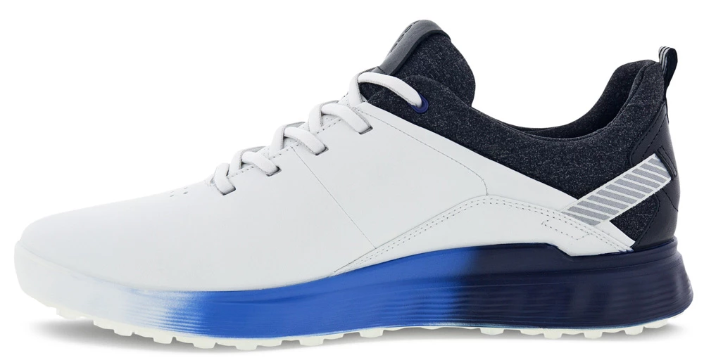 ECCO Golf Ecco S-THREE Golf Shoes - White/Black 4 ECCO Golf Ecco S-THREE Golf Shoes - White/Black - Image 2