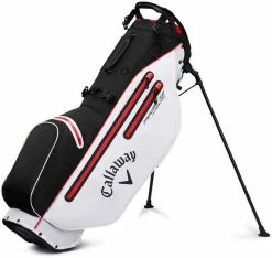 Callaway Golf Callaway Fairway C HD Double Strap Stand Bag 2022 - Black / White / Fire Red