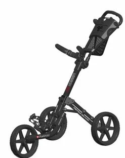 Brand Fusion FastFold Mission-5 Push Trolley -Clubs Sales 2023 fastfold mission 5 blacksilver