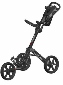 Brand Fusion FastFold Mission-5 Push Trolley -Clubs Sales 2023 fastfold mission 5 charcoalblack