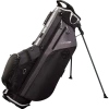 Wilson Golf Wilson Feather Stand Bag - Black/Charcoal/Silver -Clubs Sales 2023 feathercarrybchsil 2