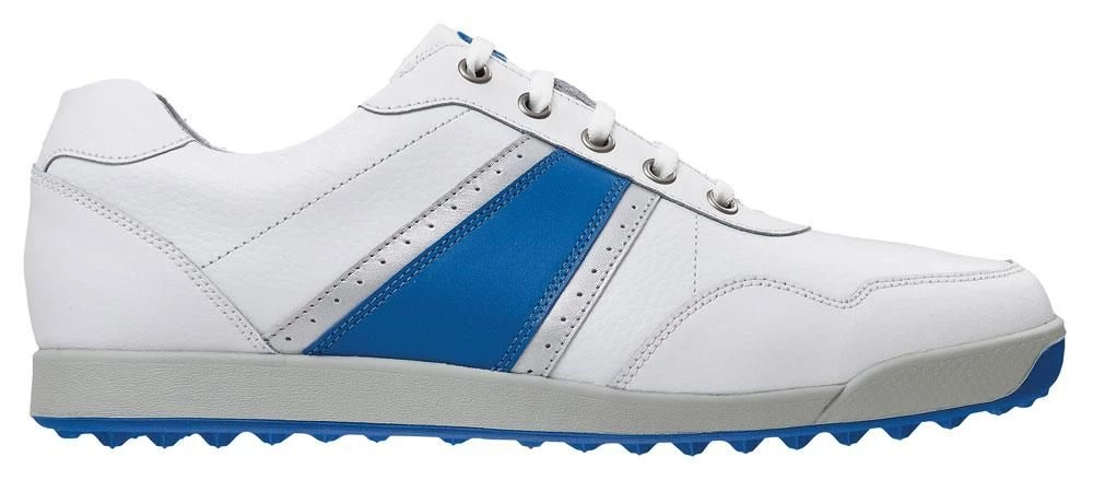 FootJoy Golf FootJoy Contour Casual Golf Shoes -7-White/Blue 3 FootJoy Golf FootJoy Contour Casual Golf Shoes -7-White/Blue