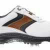 FootJoy Golf FootJoy Contour Series Golf Shoes-White/Grey/Black-7-Medium