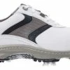 FootJoy Golf FootJoy Contour Series Golf Shoes - White/Grey/Black - Size 8.5 - Wide -Clubs Sales 2023 fj16mens contourseries 54148