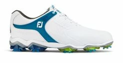FootJoy Golf FootJoy Tour S Golf Shoes - White/Blue