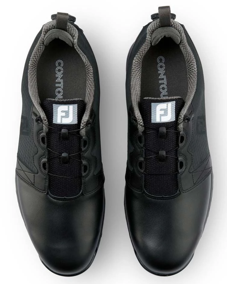 FootJoy Golf FootJoy ContourFIT BOA #54159 -White & Black-10-Medium 7 FootJoy Golf FootJoy ContourFIT BOA #54159 -White & Black-10-Medium - Image 5