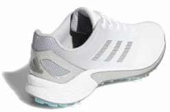 ADIDAS ZG21 Golf Shoes - Cloud White / Dark Silver Metallic / Grey Five -Clubs Sales 2023 fw5545 5
