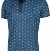 Galvin Green Monty Polo Shirt In VENTIL8+ - Navy/White