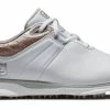 FootJoy Golf FootJoy Women's Pro SL 2022 Golf Shoes -White/Rose Gold