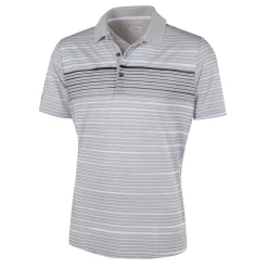 Galvin Green MORGAN Shirt - Cool Grey/White