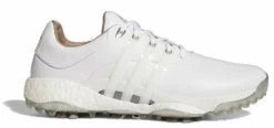 ADIDAS Tour 360 22 Golf Shoes - Cloud White / Cloud White / Silver Metallic