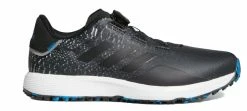 ADIDAS S2G BOA Wide Spikeless Golf Shoes - Core Black / Core Black / Grey Six
