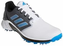ADIDAS ZG21 Golf Shoes - Future White / Blue Rush / Black -Clubs Sales 2023 gw0215 5