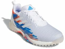 ADIDAS CODECHAOS Golf Shoe - Cloud White / Grey One / Blue Rush -Clubs Sales 2023 gw5340 4 1