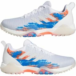 ADIDAS CODECHAOS Golf Shoe - Cloud White / Grey One / Blue Rush -Clubs Sales 2023 gw5340 7 1