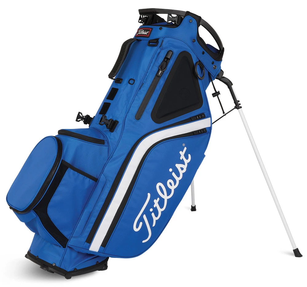 Titleist Golf Titleist Hybrid 14 Stand Bag - Royal/White/Black 3 Titleist Golf Titleist Hybrid 14 Stand Bag - Royal/White/Black