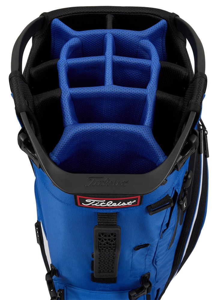 Titleist Golf Titleist Hybrid 14 Stand Bag - Royal/White/Black 7 Titleist Golf Titleist Hybrid 14 Stand Bag - Royal/White/Black - Image 5