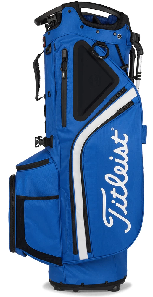 Titleist Golf Titleist Hybrid 14 Stand Bag - Royal/White/Black 4 Titleist Golf Titleist Hybrid 14 Stand Bag - Royal/White/Black - Image 2
