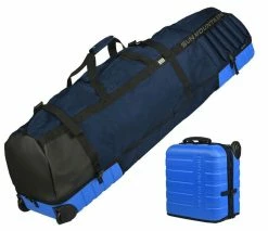 Sun Mountain Golf Sun Mountain KUBE Wheeled Golf Travel Cover -Cobalt/Navy