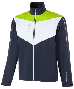 Galvin Green ARMSTRONG Waterproof Jacket - Navy/White/Lime
