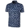 Galvin Green MALIK Shirt - Navy/Blue Bell -Clubs Sales 2023 malnavy