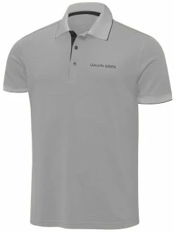 Galvin Green Marty-Tour VENTIL8 Plus Polo - Sharkskin/Black